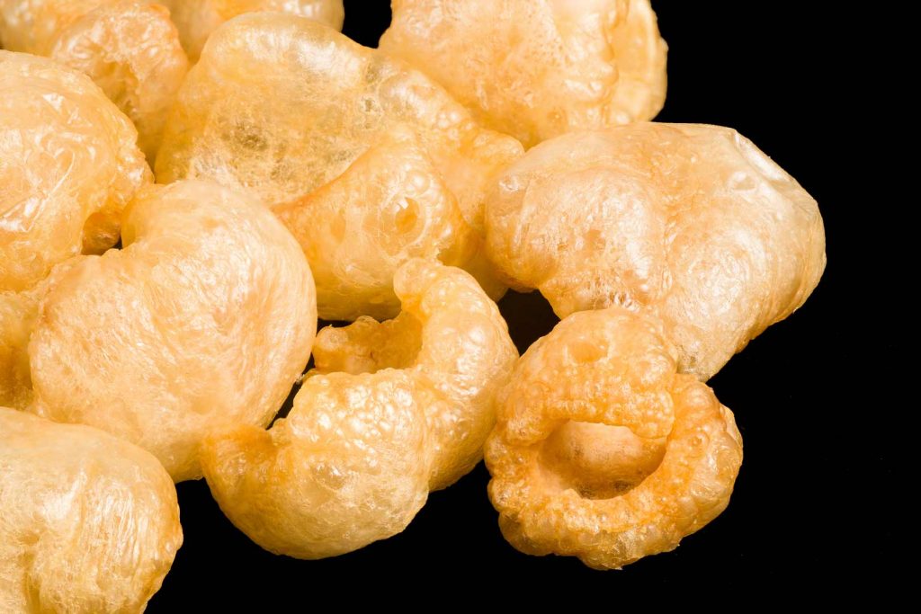 pork rinds for a low carb snack