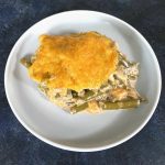 keto green bean casserole serving