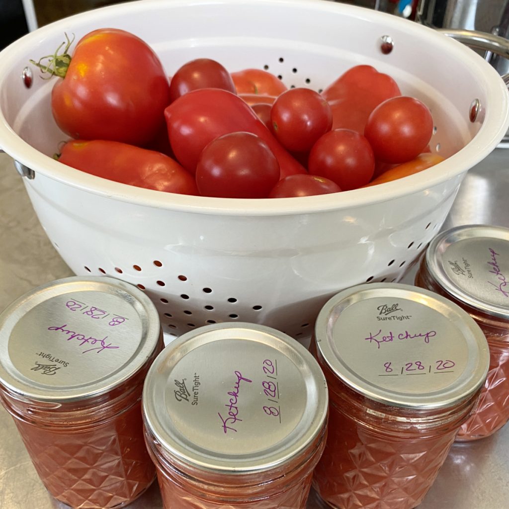 fresh tomatoes with canned tomatoes