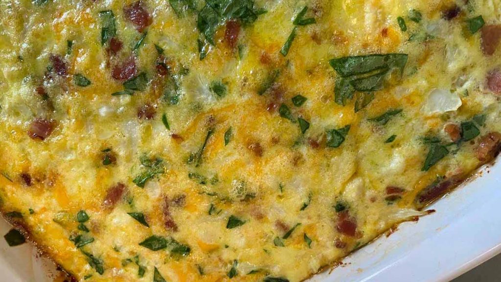Best Low-Carb Breakfast Casserole - Little Daily Choices